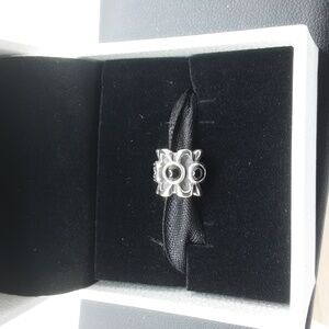 Authentic Pandora Forget Me Not Charm - Excellent Used Condition